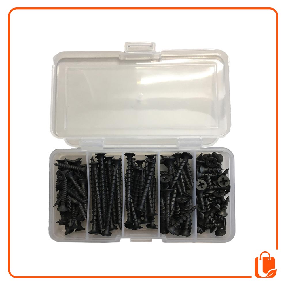 mdf and knauf screws 0 پیچ ام دی اف میخ مفتول کویر یزد مدل MK-1002 بسته 150 عددی - تصویر 1