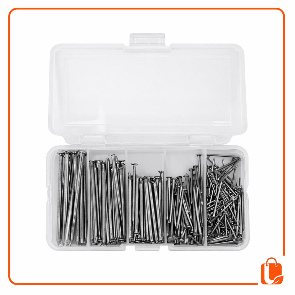 wire-nail-00 میخ میخ مفتول کویر یزد مدل MK-1001 بسته 300 عددی - تصویر 1